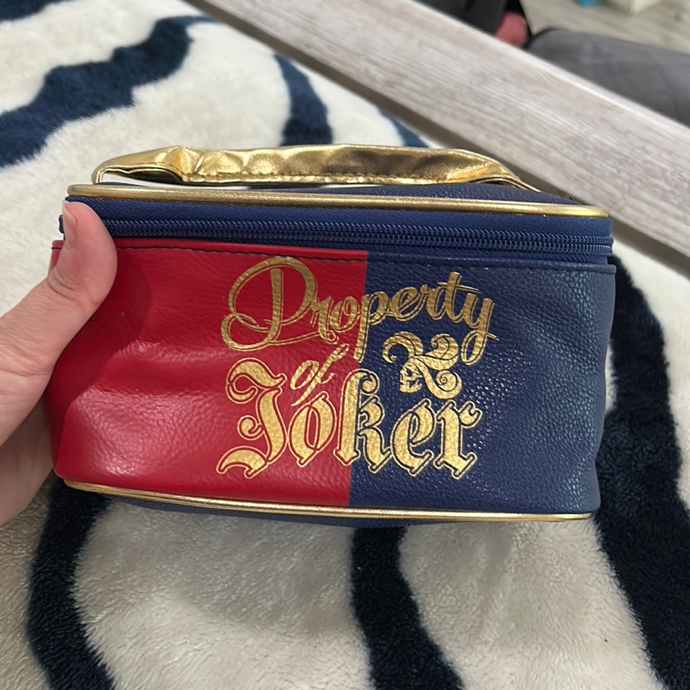 Property of joker Harley Quinn Cosmetic Bag